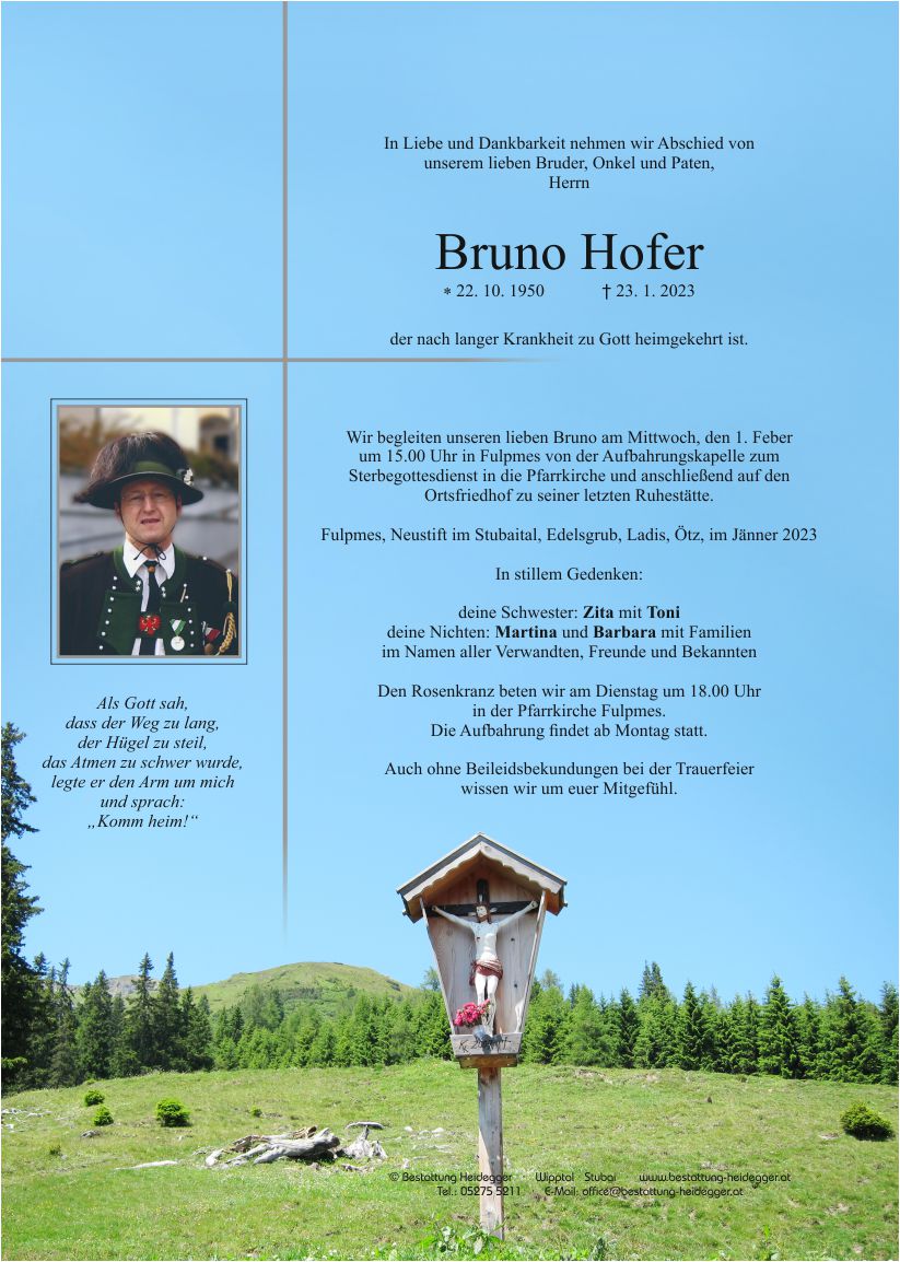 Bruno Hofer